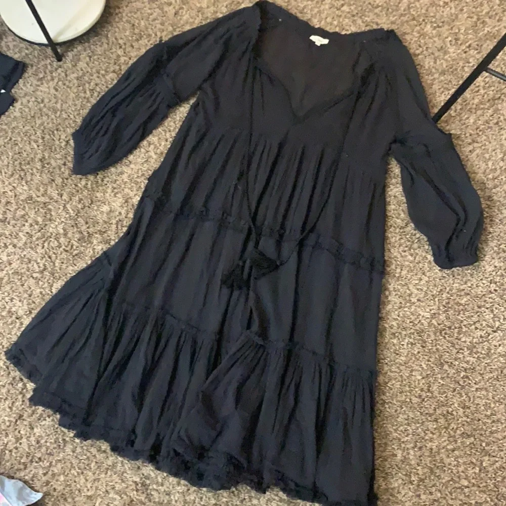 Peasant boho dress